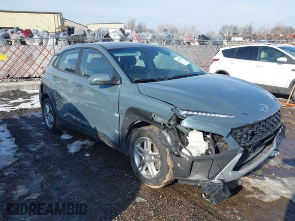 2022 Hyundai Kona SE with VIN KM8K2CAB6NU797564, listed as a IAAI auction lot 41638073 with 47,966 mi miles and . Bid and sale history available at DreamBid. Image 1.