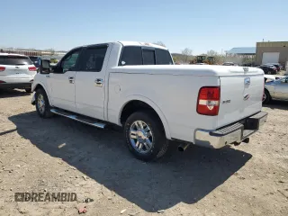 2008 Ford F-150 XLT with VIN 1FTPW12VX8KC76276, listed as a Copart auction lot 51866165 with 146,396 mi miles and Salvage Title. Bid and sale history available at carsss.com. Image 2.