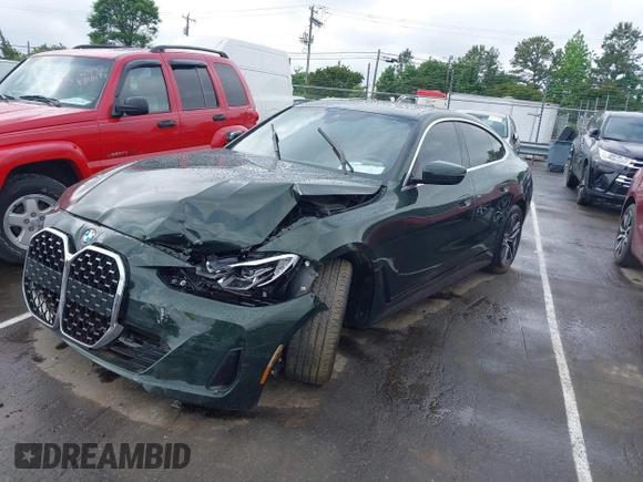 2023 BMW 4 Series 430i z VIN WBA63AV09PFN78926, wystawiony jako IAAI lot #42098820 z przebiegiem Nie podano mil oraz . Historia ofert i sprzedaży dostępna na DreamBid. Obrazek 18.