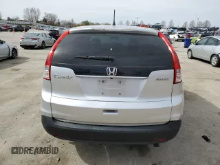2013 Honda CR-V LX with VIN 2HKRM4H34DH631327, listed as a Copart auction lot 49496075 with 244,165 mi miles and Salvage Title. Bid and sale history available at DreamBid. Image 6.