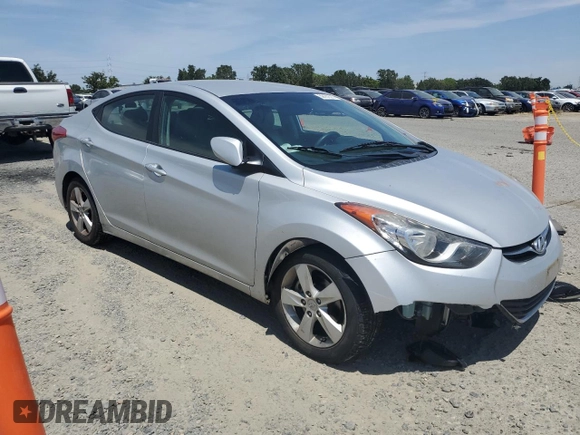 2012 Hyundai Elantra Limited z VIN KMHDH4AE2CU345566, wystawiony jako Copart lot #59151575 z przebiegiem 108 875 mil mil oraz Szkoda całkowita • Salvage title. Historia ofert i sprzedaży dostępna na DreamBid. Obrazek 4.