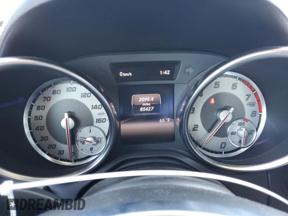 2014 Mercedes-Benz SLK 250 with VIN WDDPK4HA5EF089815, listed as a Copart auction lot 51697285 with 85,427 mi miles and Salvage title. Bid and sale history available at DreamBid. Image 9.