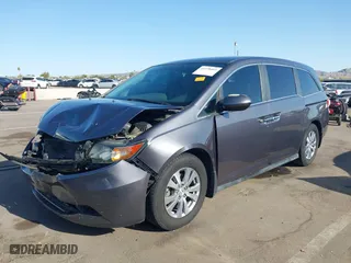 2015 Honda Odyssey EX with VIN 5FNRL5H47FB104501, listed as a IAAI auction lot 41978461 with 118,621 mi miles. Bid and sale history available at carsss.com. Image 17.
