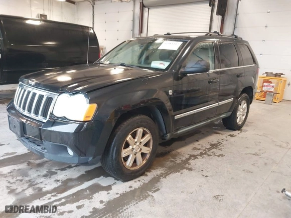 2008 Jeep Grand Cherokee Limited with VIN 1J8HR58228C117383, listed as a IAAI auction lot 41983207 with 168,018 mi miles. Bid and sale history available at carsss.com. Image 2.