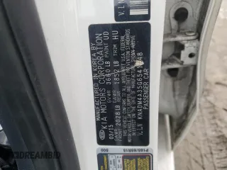 2016 Kia Rio LX with VIN KNADM4A35G6541748, listed as a Copart auction lot 46633465 with 103,324 mi miles and Non Repairable. Bid and sale history available at carsss.com. Image 14.