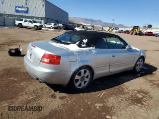 2006 Audi A4 3.0L with VIN WAUDT48H36K007870, listed as a Copart auction lot 45233645 with 139,230 mi miles and Salvage Title. Bid and sale history available at carsss.com. Image 3.