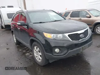 2012 Kia Sorento LX with VIN 5XYKTDA64CG309107, listed as a IAAI auction lot 41977359 with 213,006 mi miles. Bid and sale history available at carsss.com. Image 1.