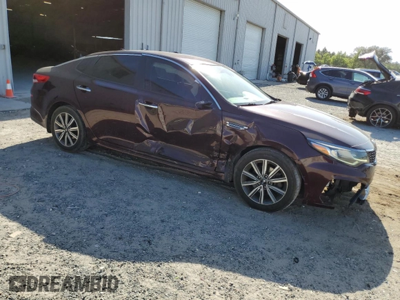 2019 Kia Optima LX with VIN 5XXGT4L30KG358378, listed as a Copart auction lot 51791655 with 107,404 mi miles and Non Repairable. Bid and sale history available at carsss.com. Image 4.