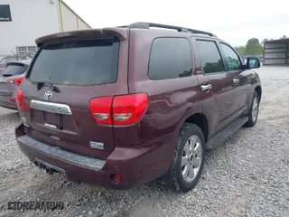2008 Toyota Sequoia Ltd with VIN 5TDZY68A28S002602, listed as a IAAI auction lot 41955004 with 243,990 mi miles. Bid and sale history available at carsss.com. Image 4.
