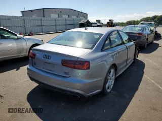 2016 Audi A6 2.0T Premium with VIN WAUFFAFCXGN195213, listed as a Copart auction lot 54657152 with 100,706 mi miles. Bid and sale history available at carsss.com. Image 4.