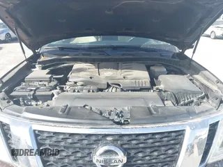 2017 Nissan Armada Platinum with VIN JN8AY2NF1H9302575, listed as a IAAI auction lot 41826613 with 109,914 mi miles. Bid and sale history available at carsss.com. Image 10.