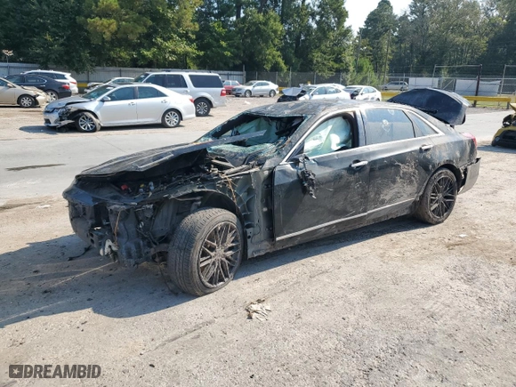 2016 Cadillac CT6 Luxury AWD with VIN 1G6KD5RS1GU153877, listed as a Copart auction lot 67968894 with 0 mi miles and Salvage Title. Bid and sale history available at carsss.com. Image 1.