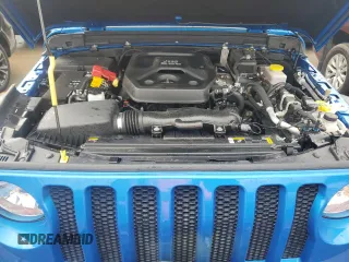 2022 Jeep Wrangler Unlimited Willys with VIN 1C4HJXDN0NW254617, listed as a Copart auction lot 74772844 with Not Provided miles and Non Repairable. Bid and sale history available at DreamBid. Image 12.