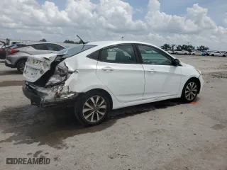 2017 Hyundai Accent SE with VIN KMHCT4AE9HU352581, listed as a Copart auction lot 51014945 with 139,192 mi miles and Salvage Title. Bid and sale history available at carsss.com. Image 3.