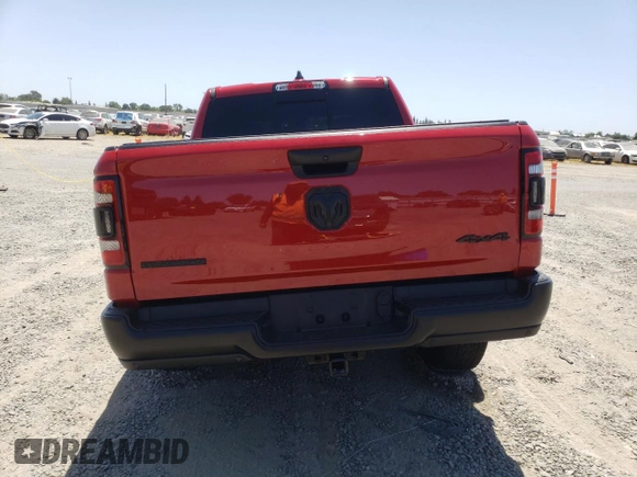 2022 Ram 1500 Big Horn with VIN 1C6RRFFG4NN245437, listed as a Copart auction lot 59237015 with 29,611 mi miles and Salvage title. Bid and sale history available at DreamBid. Image 6.