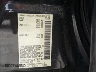 2016 Nissan Altima SV with VIN 1N4AL3AP7GC276537, listed as a Copart auction lot 50643055 with 139,708 mi miles and Salvage Title. Bid and sale history available at carsss.com. Image 12.