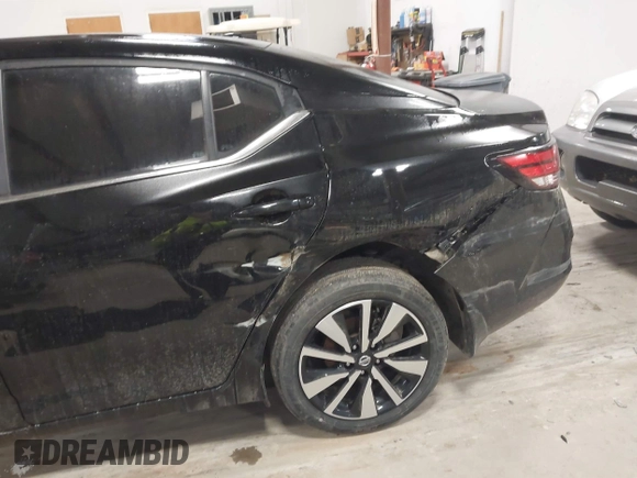 2022 Nissan Sentra SV with VIN 3N1AB8CV5NY225552, listed as a IAAI auction lot 41757701 with 36,699 mi miles. Bid and sale history available at carsss.com. Image 6.