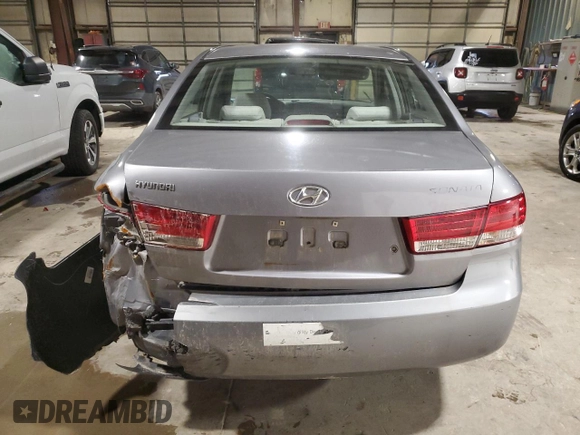 2007 Hyundai Sonata GLS with VIN 5NPET46C47H232135, listed as a Copart auction lot 47107885 with 146,779 mi miles and Salvage Title. Bid and sale history available at DreamBid. Image 6.