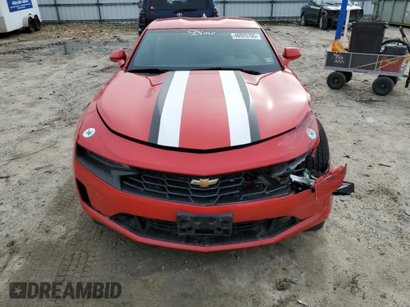 2019 Chevrolet Camaro 2LT with VIN 1G1FD1RX0K0112314, listed as a Copart auction lot 46925705 with 80,845 mi miles and Salvage Title. Bid and sale history available at carsss.com. Image 5.