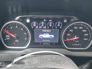 2021 Chevrolet Silverado 1500 LTZ with VIN 3GCUYGET3MG338547, listed as a IAAI auction lot 41621179 with 25,335 mi miles and . Bid and sale history available at DreamBid. Image 7.
