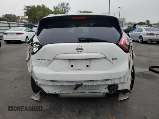 2017 Nissan Murano SV with VIN 5N1AZ2MGXHN178781, listed as a Copart auction lot 42209145 with 82,424 mi miles and Salvage Title. Bid and sale history available at carsss.com. Image 6.