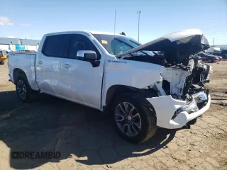2023 Chevrolet Silverado 1500 LT with VIN 3GCPDKEK0PG145358, listed as a Copart auction lot 76541294 with 39,630 mi miles and Salvage Title. Bid and sale history available at carsss.com. Image 4.