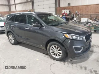 2016 Kia Sorento LX with VIN 5XYPGDA39GG170291, listed as a IAAI auction lot 42045883 with 136,848 mi miles. Bid and sale history available at carsss.com. Image 1.