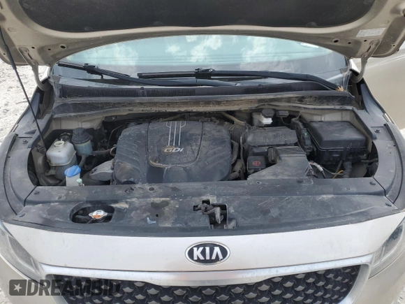 2016 Kia Sedona SX with VIN KNDMC5C17G6155629, listed as a Copart auction lot 53258945 with 178,967 mi miles and Clean Title. Bid and sale history available at carsss.com. Image 12.