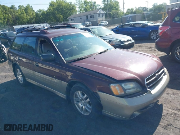 2000 Subaru Legacy Outback with VIN 4S3BH6752Y7660727, listed as a IAAI auction lot 42734870 with 164,855 mi miles and . Bid and sale history available at DreamBid. Image 1.