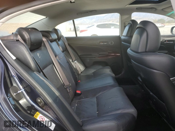 2009 Lexus GS 350 with VIN JTHBE96S790044466, listed as a Copart auction lot 86635894 with 122,669 mi miles and Salvage Title. Bid and sale history available at carsss.com. Image 10.
