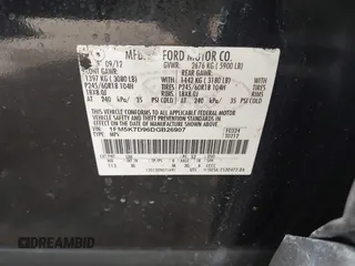 2013 Ford Explorer XLT с VIN 1FM5K7D96DGB26907, выставлен на аукционе IAAI как лот 42509047 с пробегом 157 544 миль миль и . История ставок и продаж доступна на DreamBid. Изображение 9.