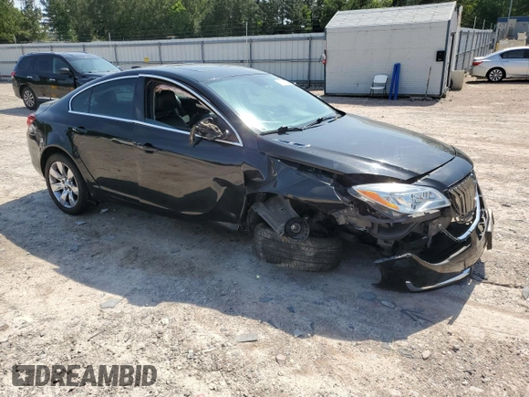 2017 Buick Regal Premium II with VIN 2G4GR5GX4H9136875, listed as a Copart auction lot 57718665 with 115,911 mi miles and Salvage title. Bid and sale history available at DreamBid. Image 4.