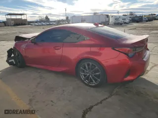 2019 Lexus RC with VIN JTHHA5BC0K5009239, listed as a Copart auction lot 81982064 with 78,919 mi miles and Salvage Title. Bid and sale history available at carsss.com. Image 2.