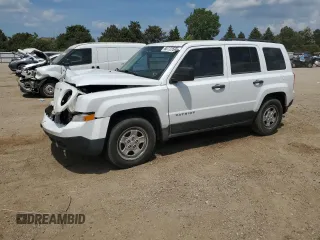 2014 Jeep Patriot Sport with VIN 1C4NJPBAXED711240, listed as a Copart auction lot 60723565 with 165,472 mi miles and Salvage title. Bid and sale history available at DreamBid. Image 1.