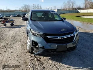 2024 Chevrolet Equinox LS with VIN 3GNAXSEG9RL159804, listed as a Copart auction lot 53052705 with 7,956 mi miles and Salvage Title. Bid and sale history available at carsss.com. Image 11.