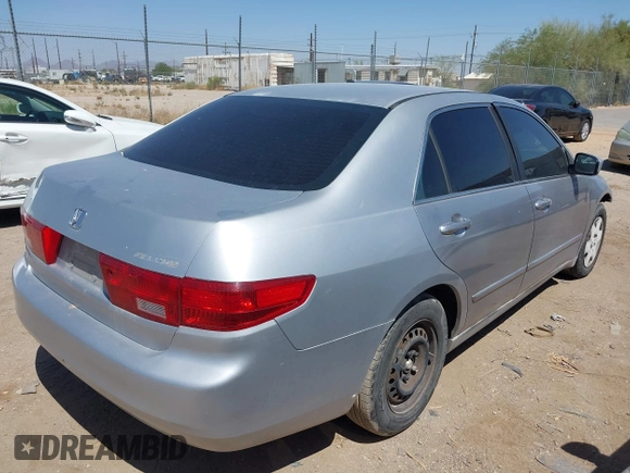 2005 Honda Accord LX z VIN 1HGCM56485A141863, wystawiony jako IAAI lot #42177257 z przebiegiem 201 498 mil mil oraz . Historia ofert i sprzedaży dostępna na DreamBid. Obrazek 4.