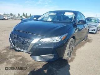 2021 Nissan Sentra SV with VIN 3N1AB8CV6MY221587, listed as a IAAI auction lot 41899533 with 55,317 mi miles and . Bid and sale history available at DreamBid. Image 22.
