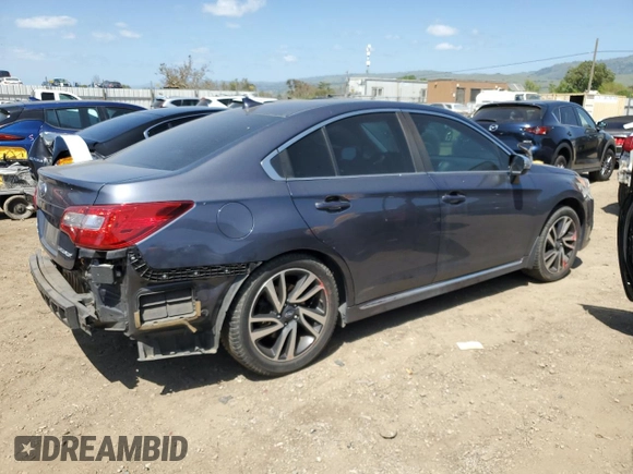 2017 Subaru Legacy Sport with VIN 4S3BNAS61H3049316, listed as a Copart auction lot 52197185 with 101,016 mi miles and Salvage Title. Bid and sale history available at carsss.com. Image 3.
