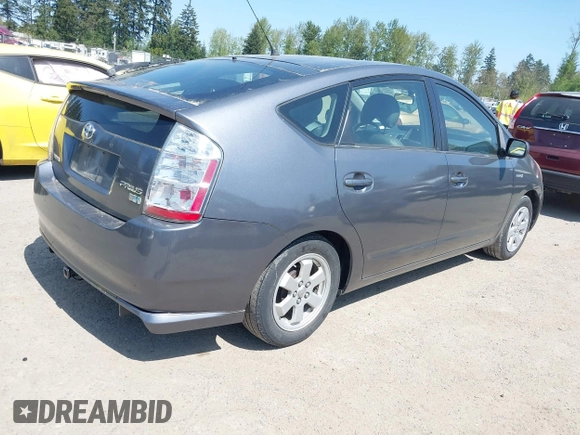 2007 Toyota Prius with VIN JTDKB20U773283832, listed as a IAAI auction lot 42111726 with 225,157 mi miles. Bid and sale history available at carsss.com. Image 4.