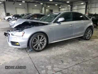 2015 Audi S4 Premium Plus with VIN WAUBGAFL9FA090969, listed as a Copart auction lot 68854794 with 0 mi miles and Salvage Title. Bid and sale history available at carsss.com. Image 1.