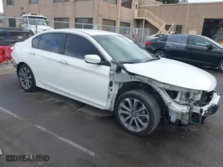 2015 Honda Accord Sedan Sport with VIN 1HGCR2F51FA185780, listed as a IAAI auction lot 41920069 with 113,866 mi miles. Bid and sale history available at carsss.com. Image 1.
