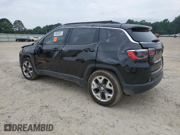 2021 Jeep Compass Limited with VIN 3C4NJCCB0MT572227, listed as a Copart auction lot 59085825 with Not provided miles and Salvage title. Bid and sale history available at DreamBid. Image 2.