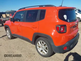 2018 Jeep Renegade Latitude with VIN ZACCJABB6JPJ64456, listed as a IAAI auction lot 41723973 with 234,751 mi miles and . Bid and sale history available at carsss.com. Image 3.