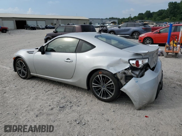 2014 Subaru BRZ Limited with VIN JF1ZCAC16E8601324, listed as a Copart auction lot 62389065 with 97,518 mi miles and Salvage title. Bid and sale history available at DreamBid. Image 2.
