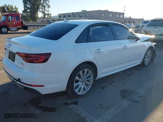 2018 Audi A4 Premium with VIN WAUKMAF48JN001198, listed as a IAAI auction lot 41365318 with 82,893 mi miles. Bid and sale history available at carsss.com. Image 4.