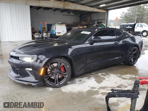 2018 Chevrolet Camaro 1SS with VIN 1G1FE1R71J0160237, listed as a Copart auction lot 48487665 with 40,298 mi miles and Salvage Title. Bid and sale history available at DreamBid. Image 1.