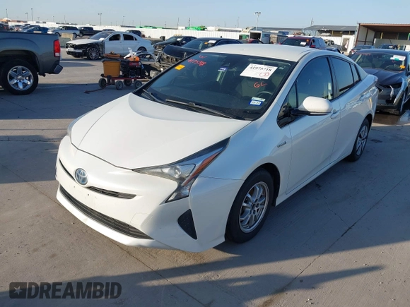 2017 Toyota Prius Two with VIN JTDKARFU4H3535752, listed as a IAAI auction lot 41975718 with 304,314 mi miles. Bid and sale history available at carsss.com. Image 2.