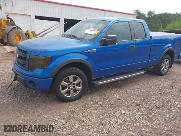 2013 Ford F-150 XL with VIN 1FTFX1CF7DKE53781, listed as a IAAI auction lot 41886304 with 263,743 mi miles. Bid and sale history available at carsss.com. Image 2.