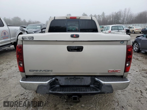 2006 GMC Canyon SLE2 with VIN 1GTDT136568254800, listed as a Copart auction lot 84382744 with 113,793 mi miles and Clean Title. Bid and sale history available at carsss.com. Image 6.