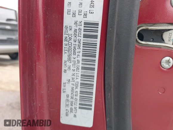 2016 Jeep Compass Latitude with VIN 1C4NJCEA3GD760867, listed as a IAAI auction lot 42496448 with 144,353 mi miles and . Bid and sale history available at DreamBid. Image 9.